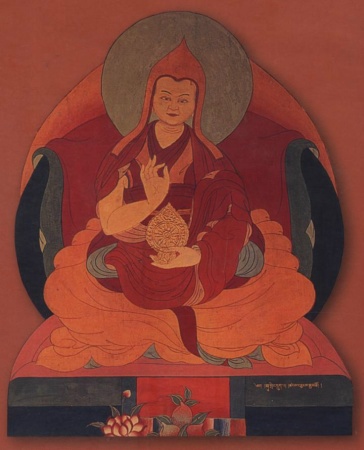 Portrait of Tsangyang Gyatso, the Sixth Dalai Lama
